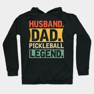 Husband Dad Pickleball Legend Hoodie